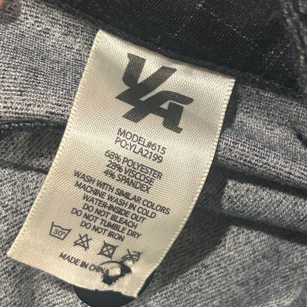 YoungLA Trousers 615 Immortal 32x28 Grey Plaid Streetwear Dark Academia Slim - Picture 7 of 11